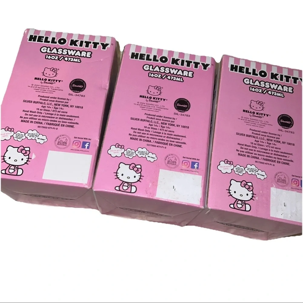 Sanrio three different